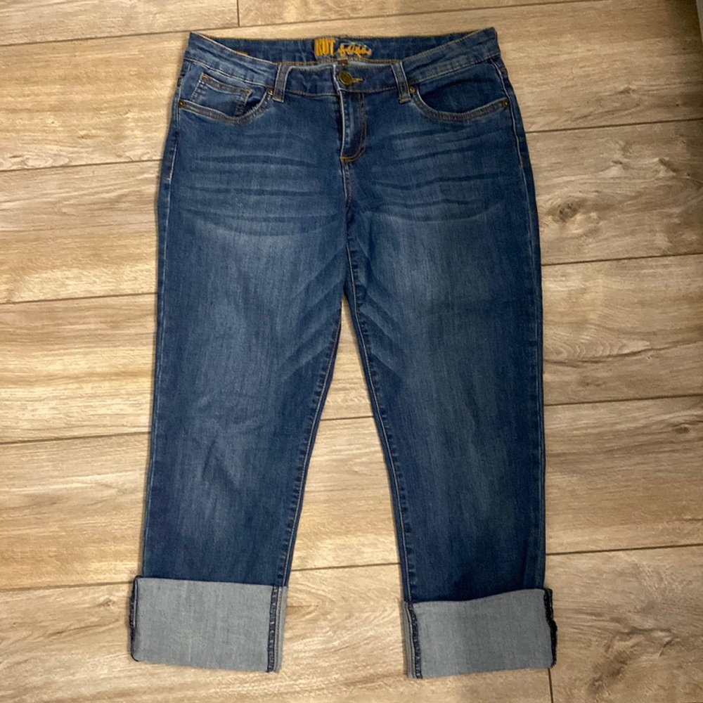 Cropped jeans